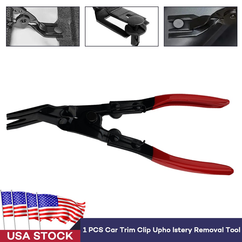 Car Trim Clip Removal Headlight Repair Door Panel Retainer Remover Tool Pliers