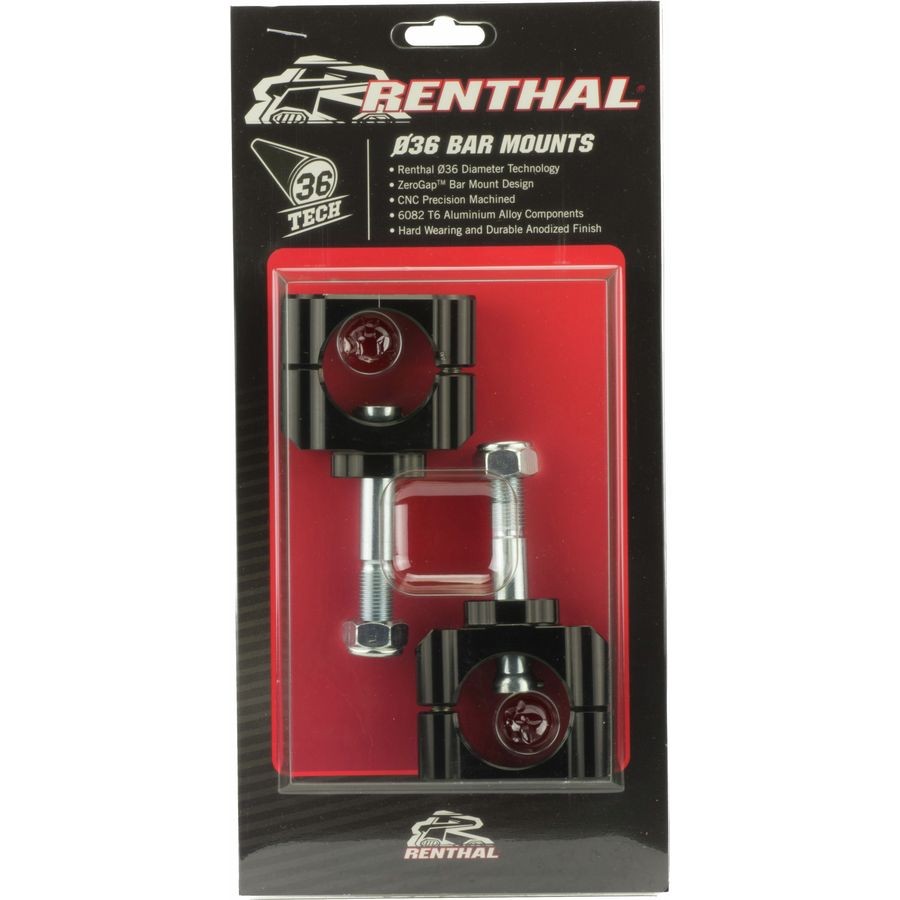 Renthal 36 Tech Bar Mounts - Standard Offset CL052