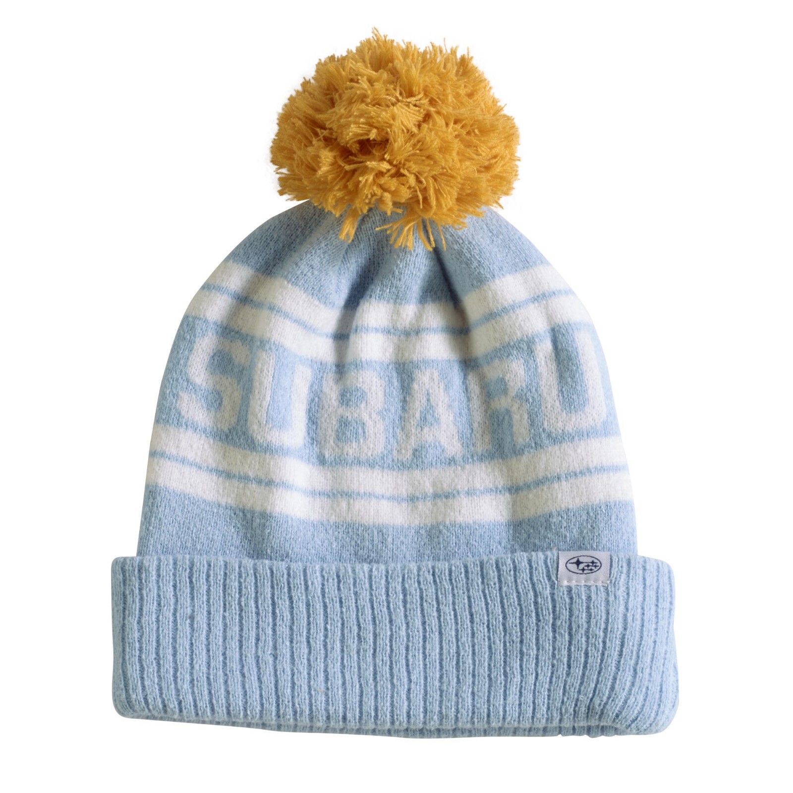 Subaru Logo Youth Yellow Pom Beanie Hat Impreza STI WRX Forester Outback Legacy