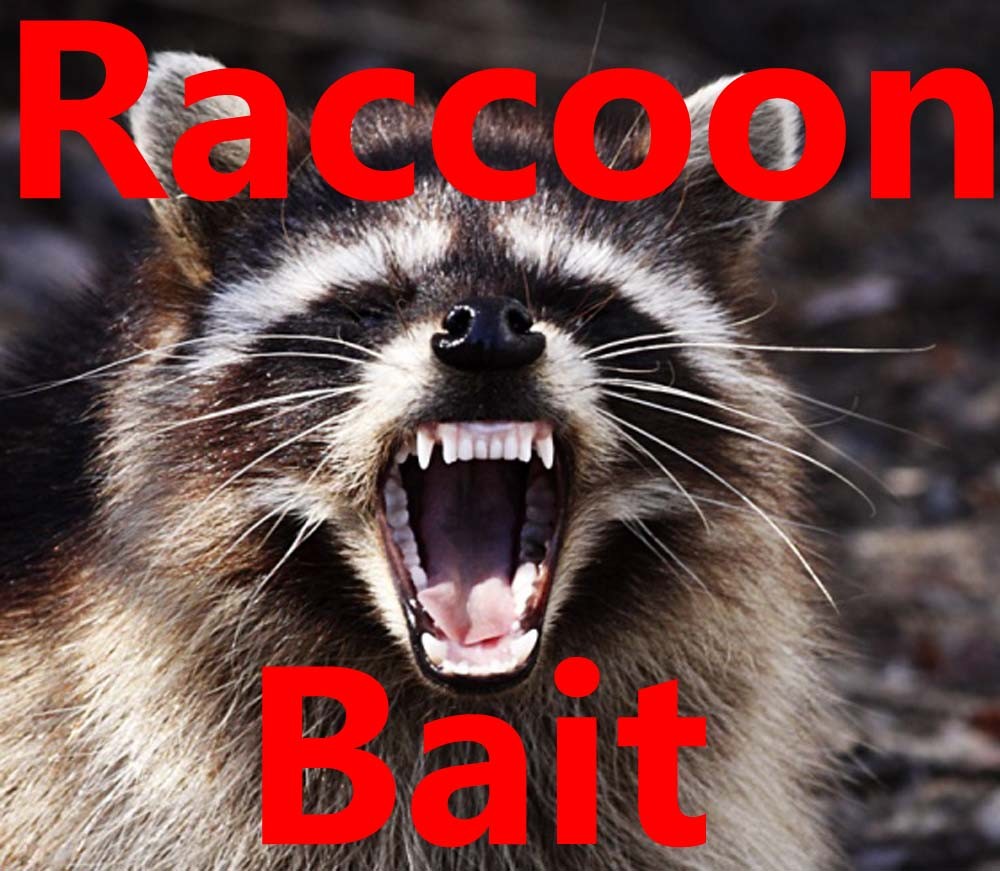 3 lbs. Coon Raccoon bait lure for DP Dog Proof traps and  live traps