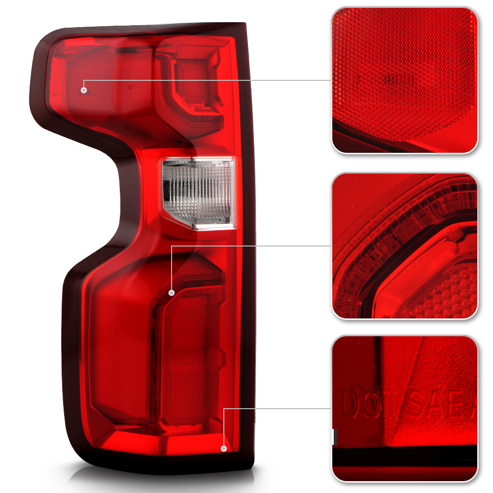 For 2019-2023 Chevy silverado 1500 LED Type Tail Light Brake Lamp - Driver Left