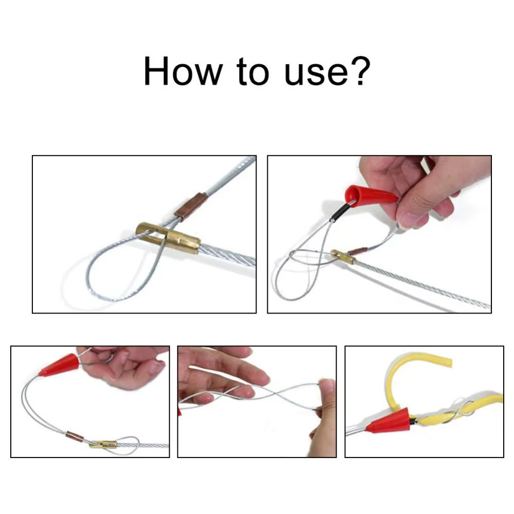 High Quality Fastener Tool Wire Traction Cable Puller Fastening Fish Tape Fasten