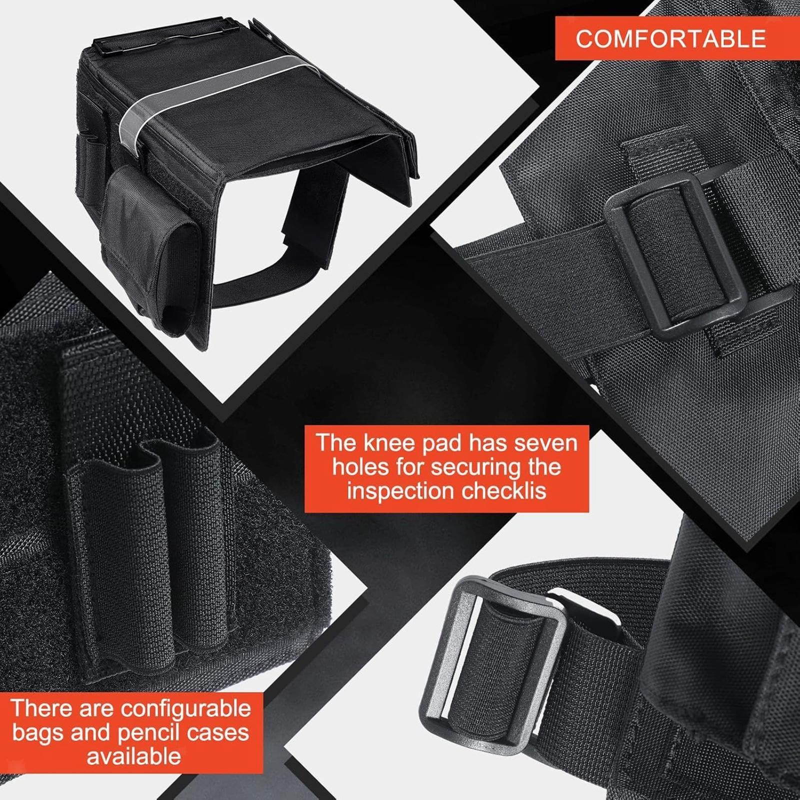 Aviation Leg Strap Board for Pilot Notepad Holder for Aviation