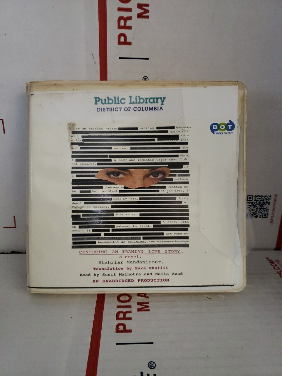 Censoring an Iranian Love Story by Mandanipour Shahriar Audio Cd Unabridged #189