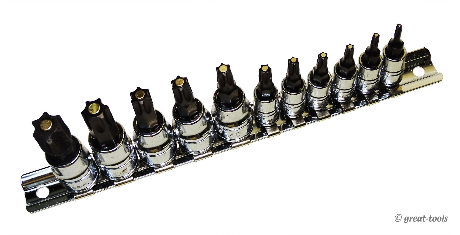 MAGNETIC TIP TORX SOCKET BIT SET – star bits – automotive hand tools – sockets