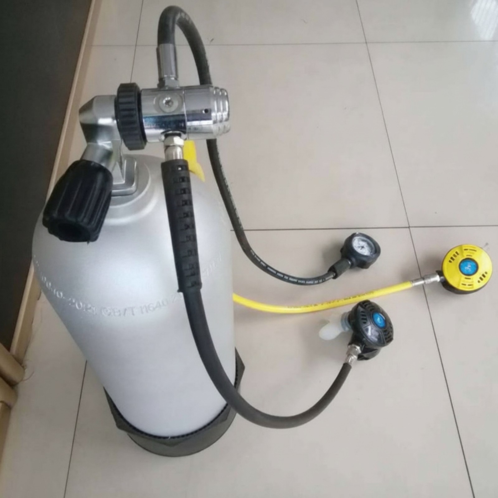 DIN First Stage Inline Scuba First Stage with DIN Connector Compact for Divers