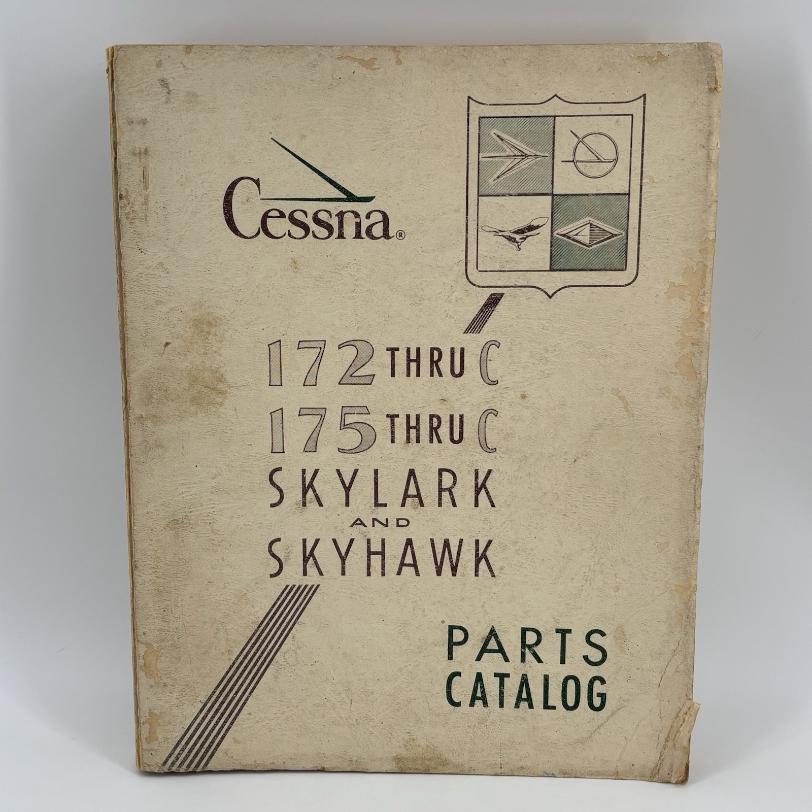 Cessna 172 thru C 175 thru C Skylark and Skyhawk Parts Catalog 1963