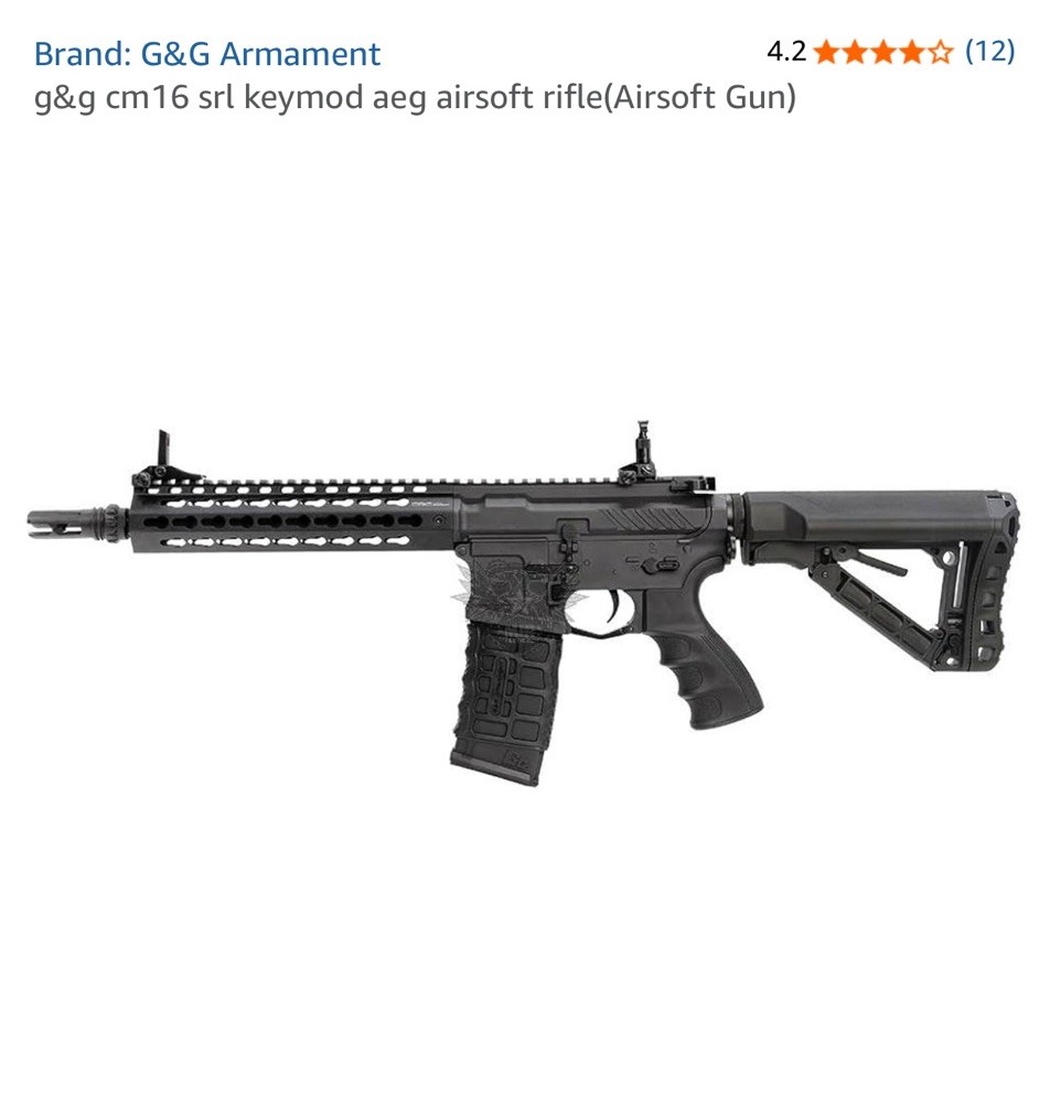G And G CM16 SRL (Battleship Grey)
