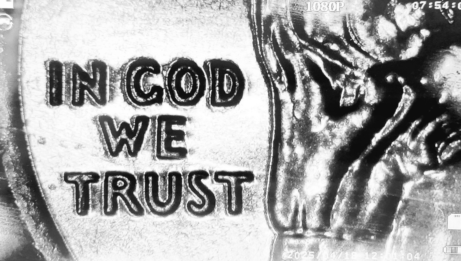 2023 D Jovita Idar Quarter Error "IN COD WE TRUST"