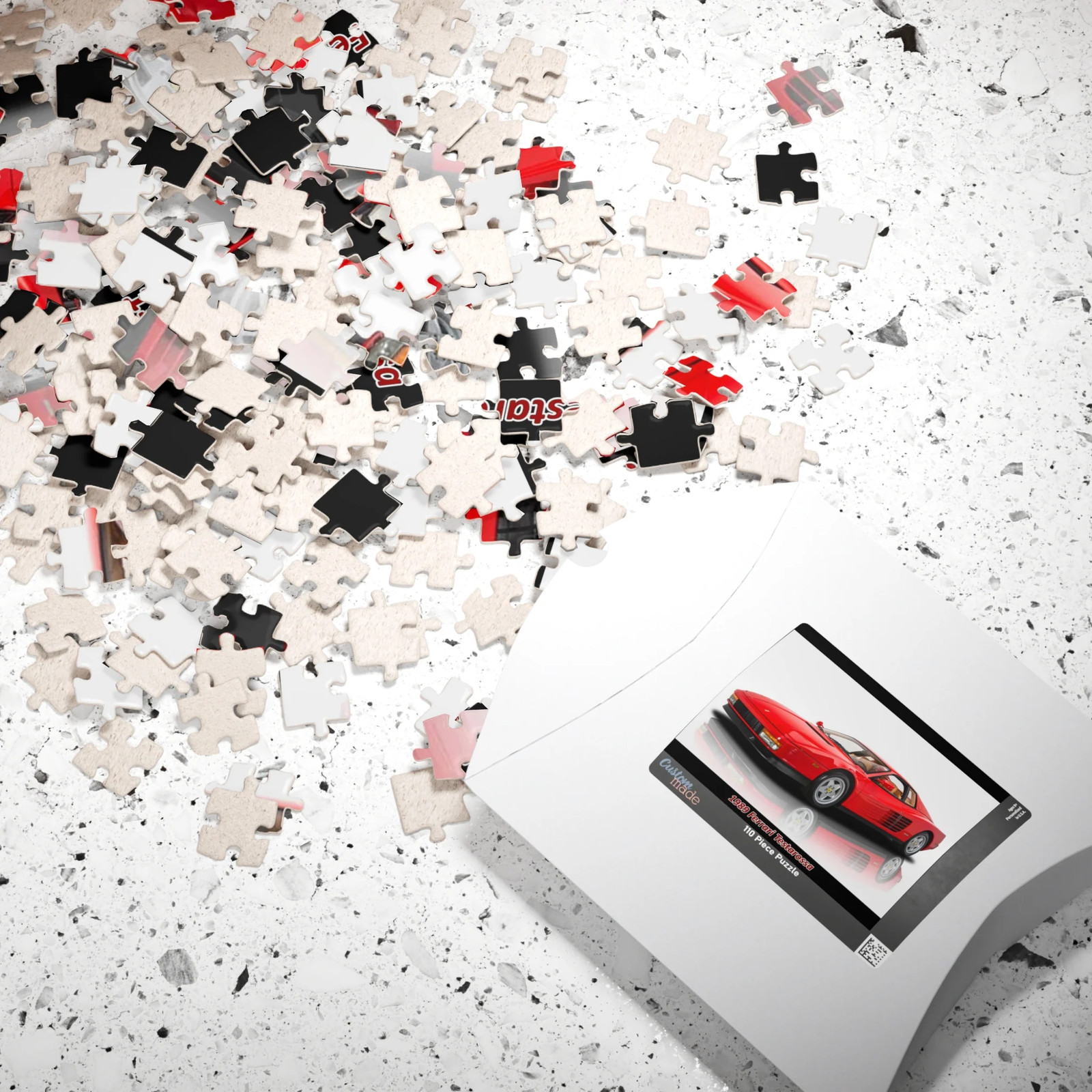 1989 Ferrari Testarossa Jigsaw Puzzle