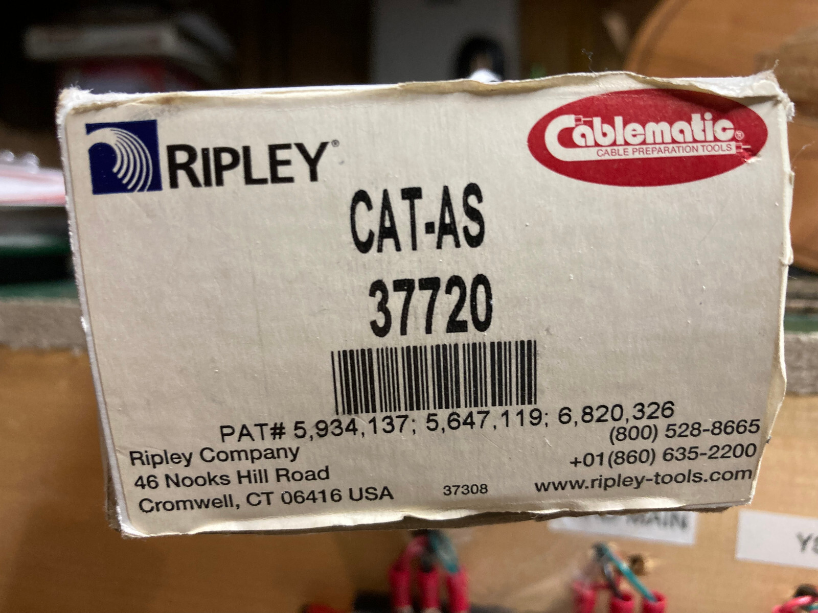 ripley cablematic 59/6 7/11 cat-as 37720 All Series
