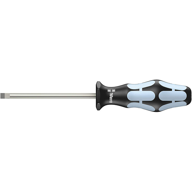 Wera 05032001001 3 x 80mm Stainless Steel Slotted Screwdriver, without Lasertip