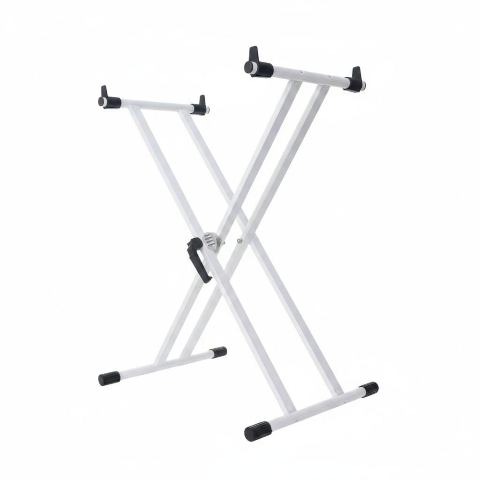 Double Tube Keyboard Stand Assembly Gear Adjustable Keyboard Intended for Stage