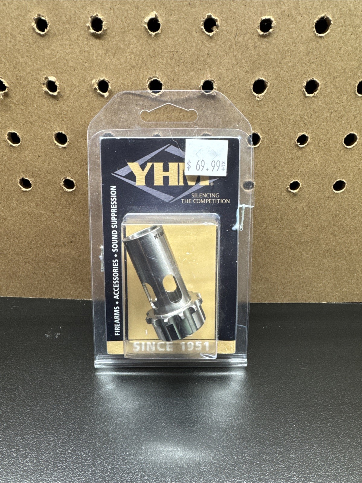 Yankee Hill Machine Sidewinder Piston, 40S&W, 9/16x24, Adapter -816701019070