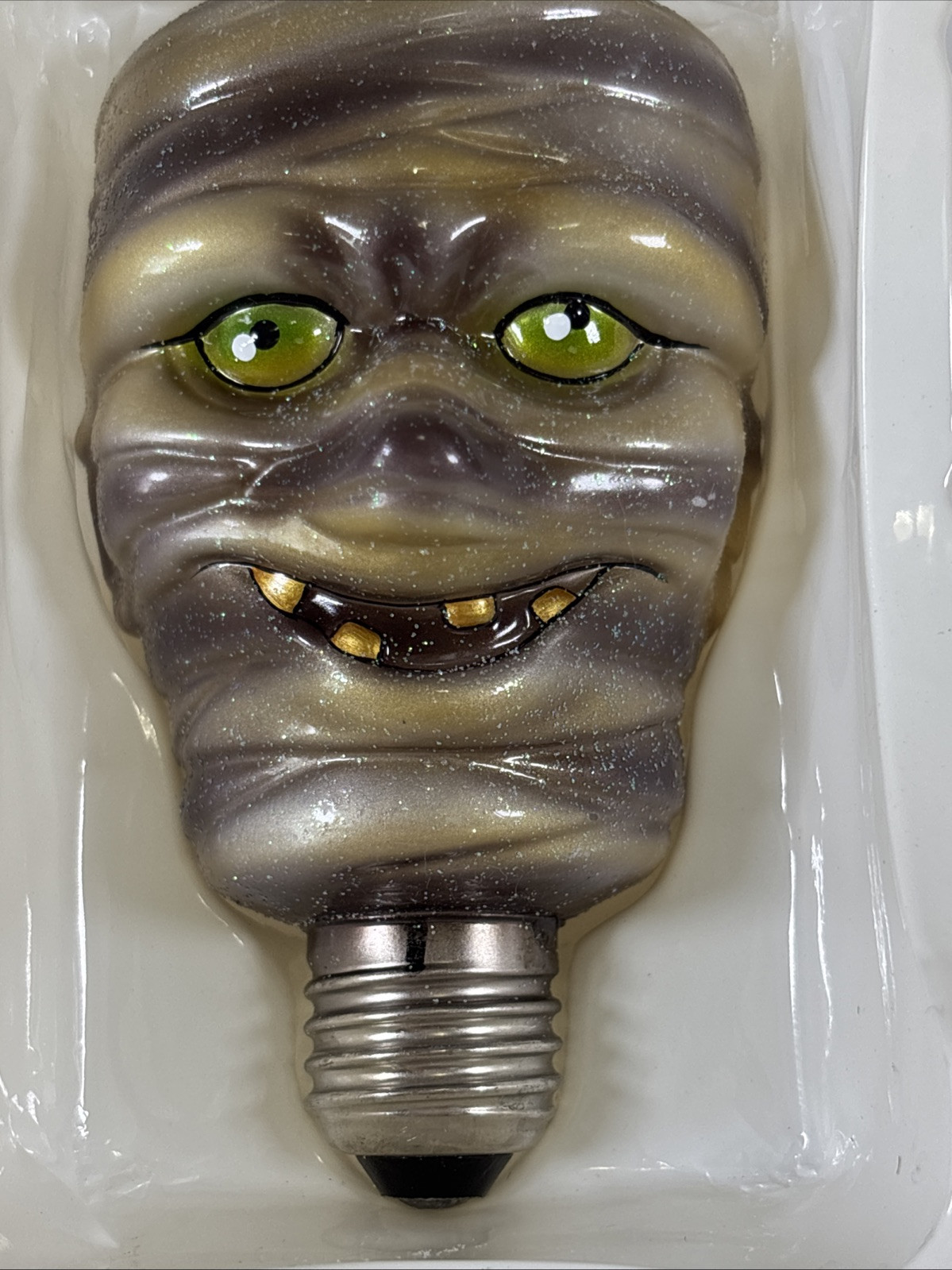 Halloween Fright Light Mummy Light Bulb Dept 56 Fright Night