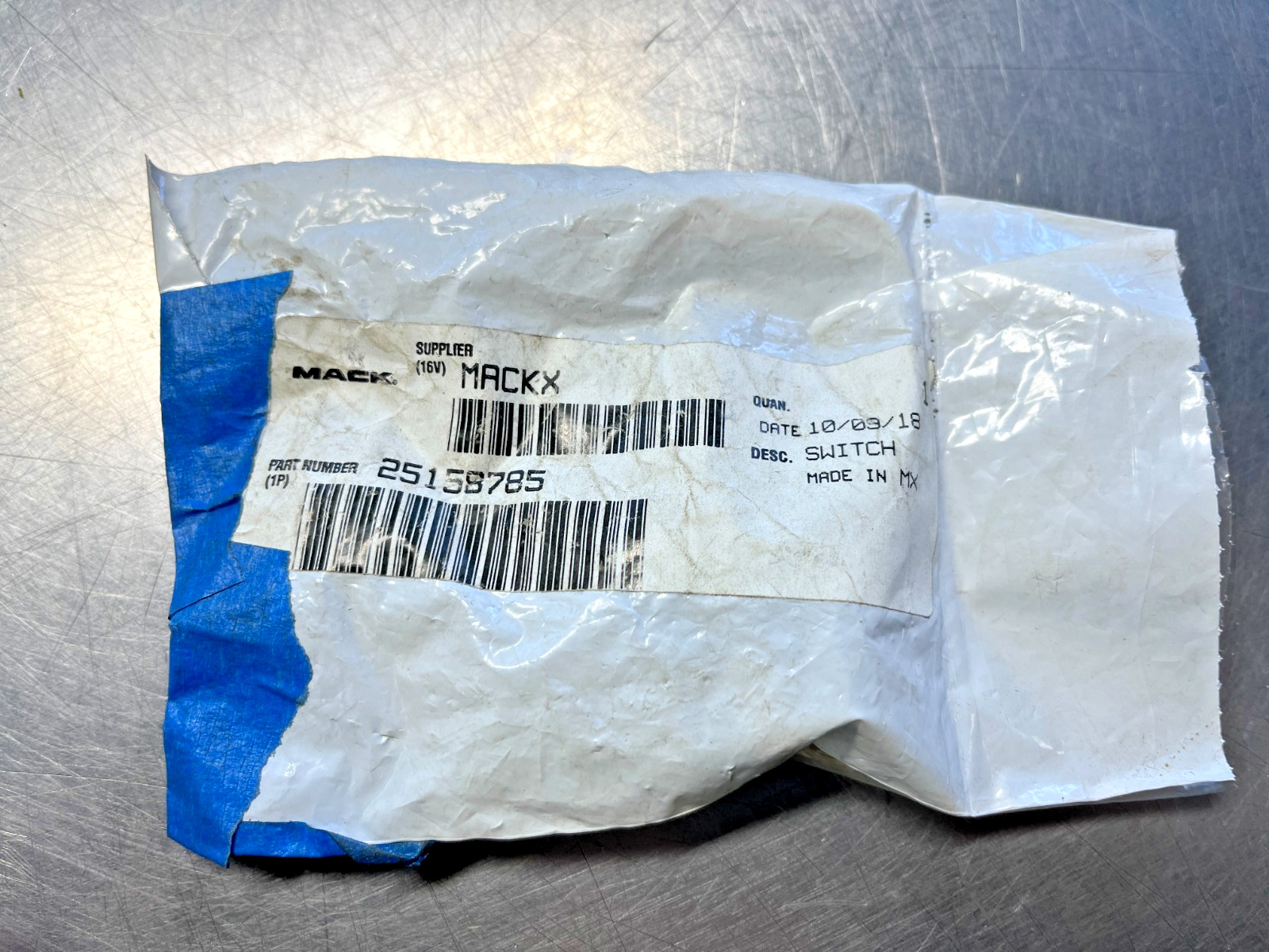 25158785  Genuine OEM  MACK  SWITCH  Volvo   VOE25158785 , 1MR3410 , MSW-4413