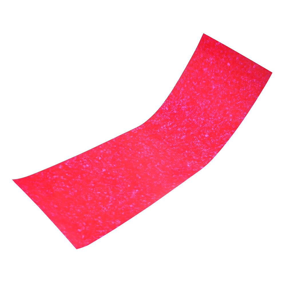 Pearl Pink 0.71mm Musical Instrument Celluloid Sheet F Accordion Guitar 12x50''