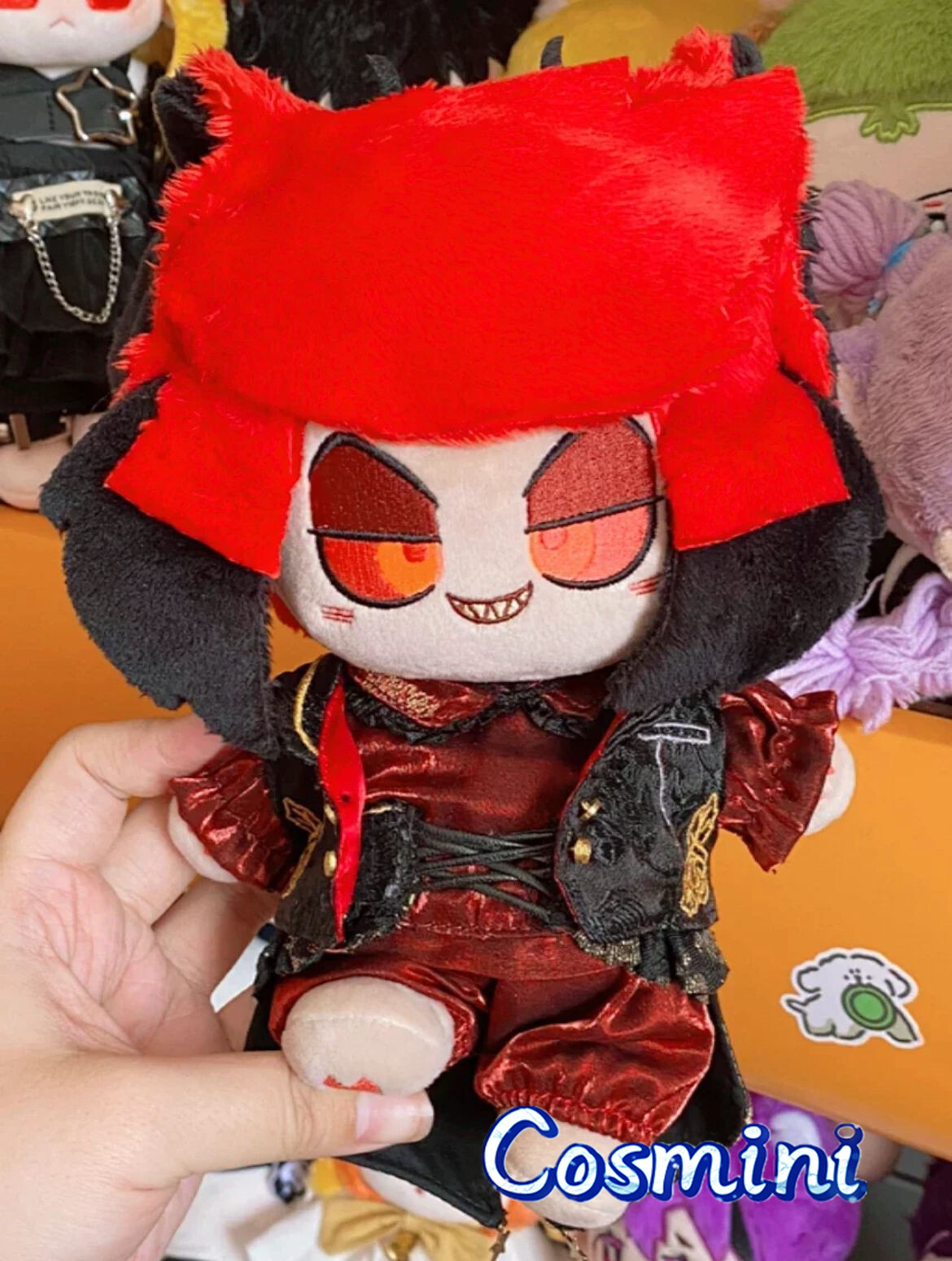 In Stock Monster Alastor 20cm Plush Doll Dress up Stuffed Toy Anime