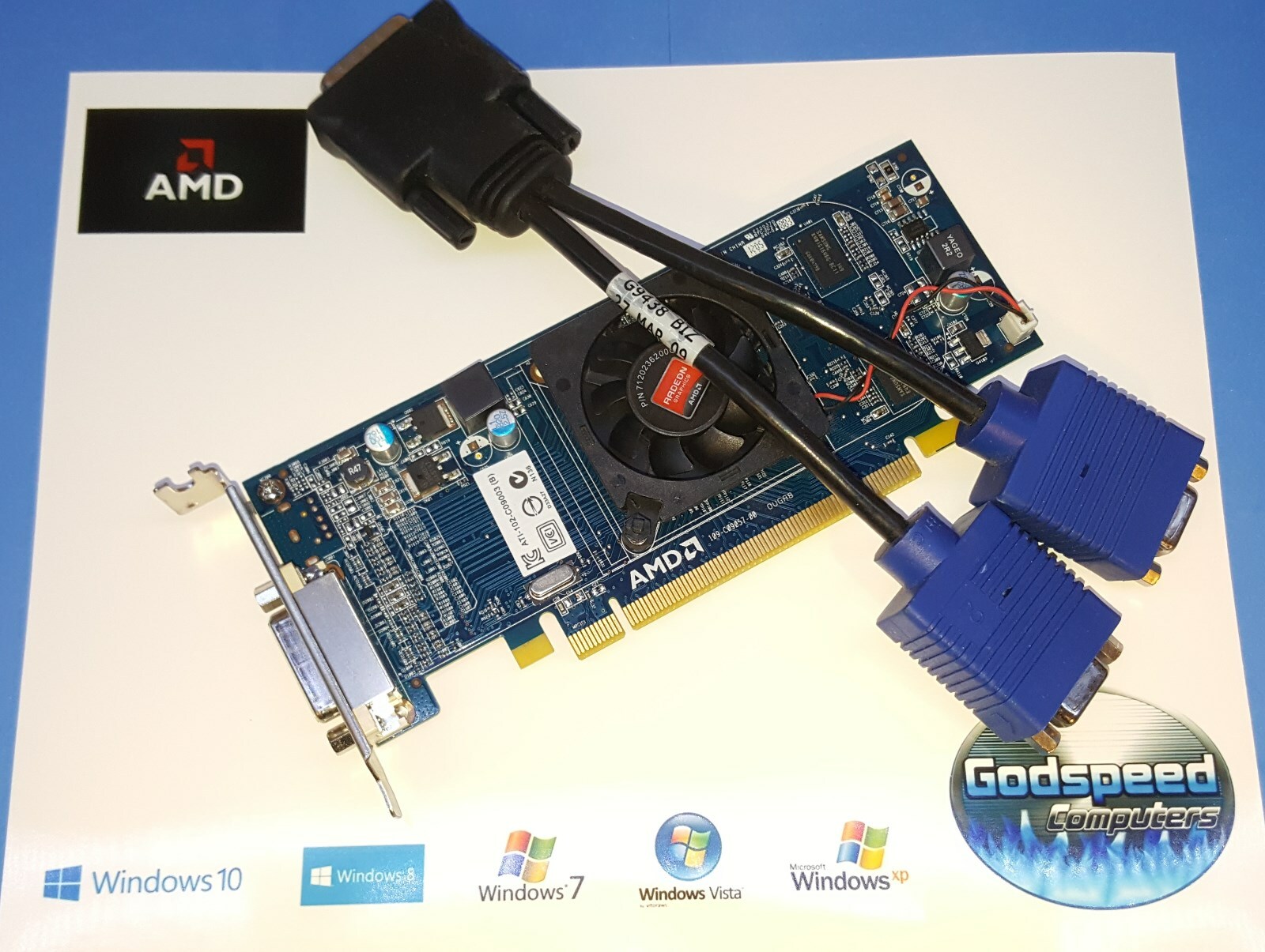 HP Pavilion s3720y s3750t s5113w s5117c s5118f HD Dual Display VGA Video Card