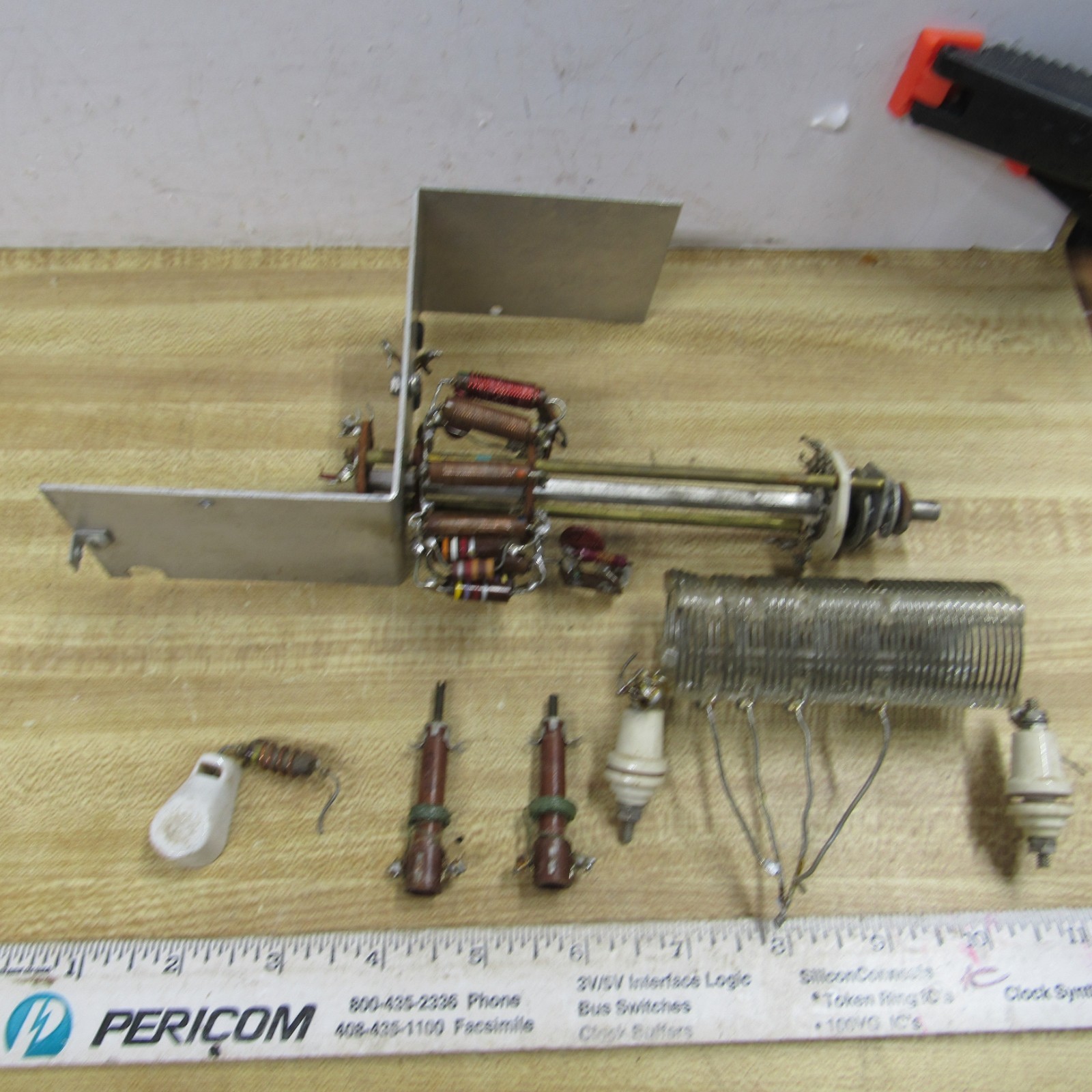 COILS and Switch 63-113 from Heathkit DX-35   HAM RADIO