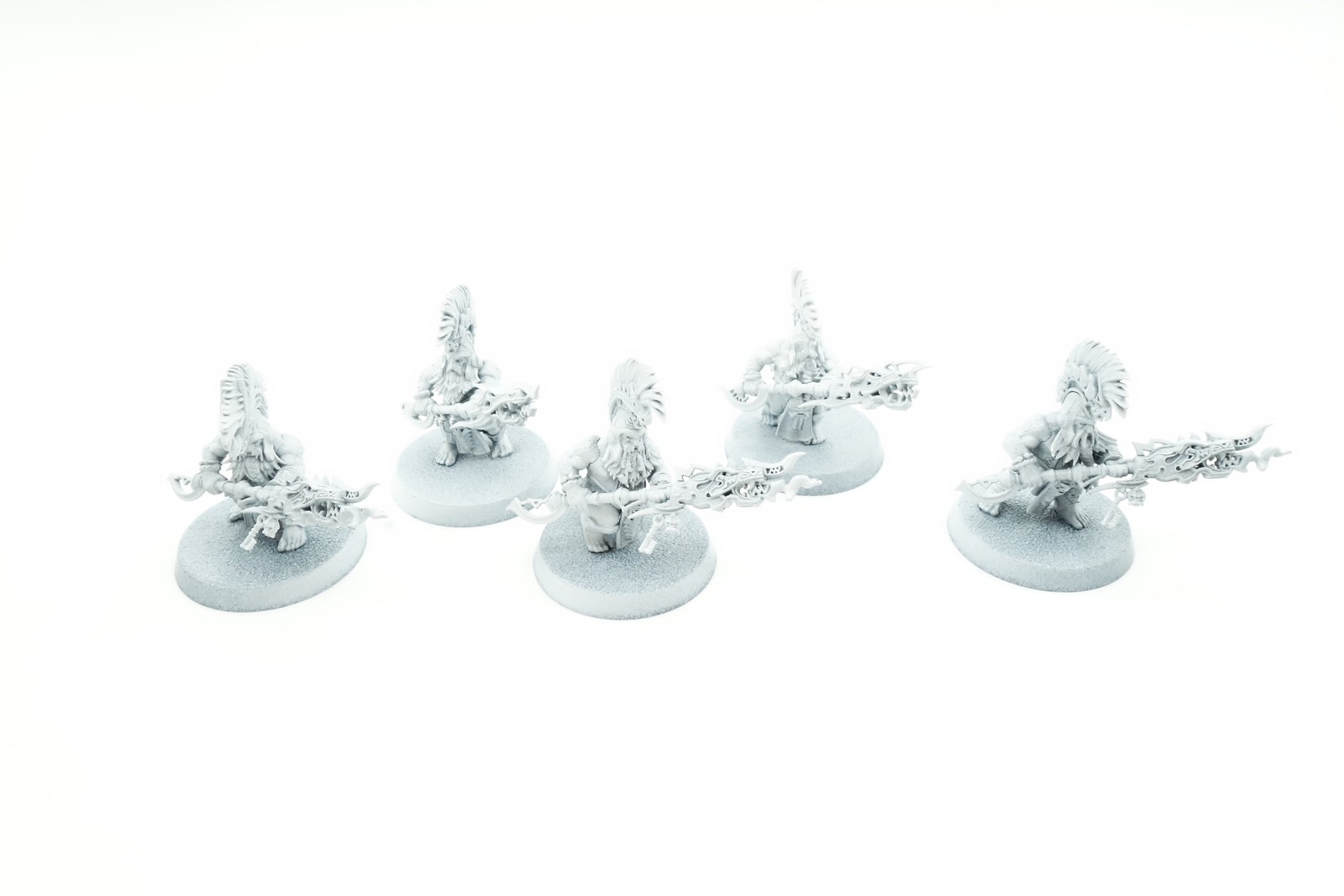 Auric Hearthguard [x5] Fyreslayers [Warhammer AOS] Primed