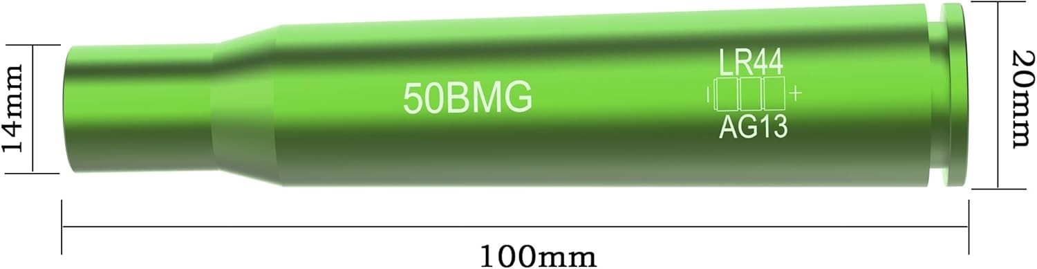 .50 BMG Green Laser Bore sight