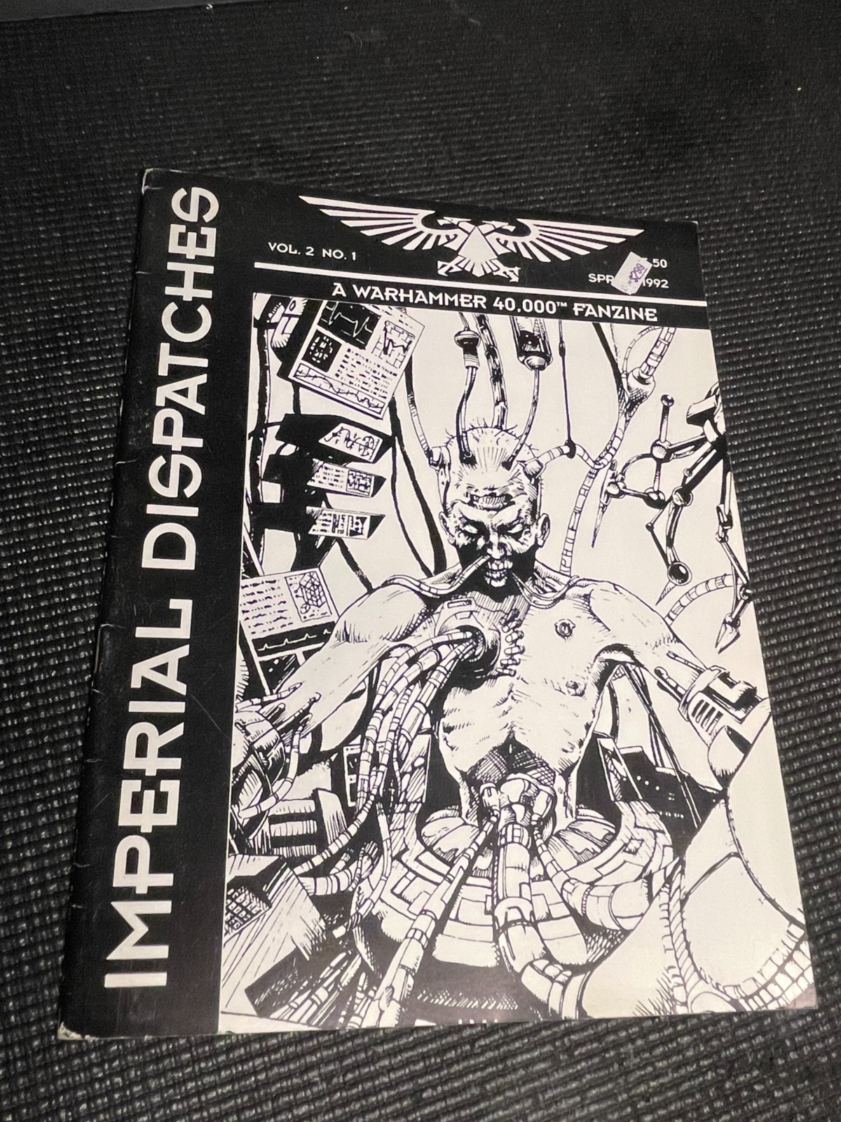 Vintage 1992 Imperial Dispatches Warhammer 40K Game Fanzine Magazine Eldar