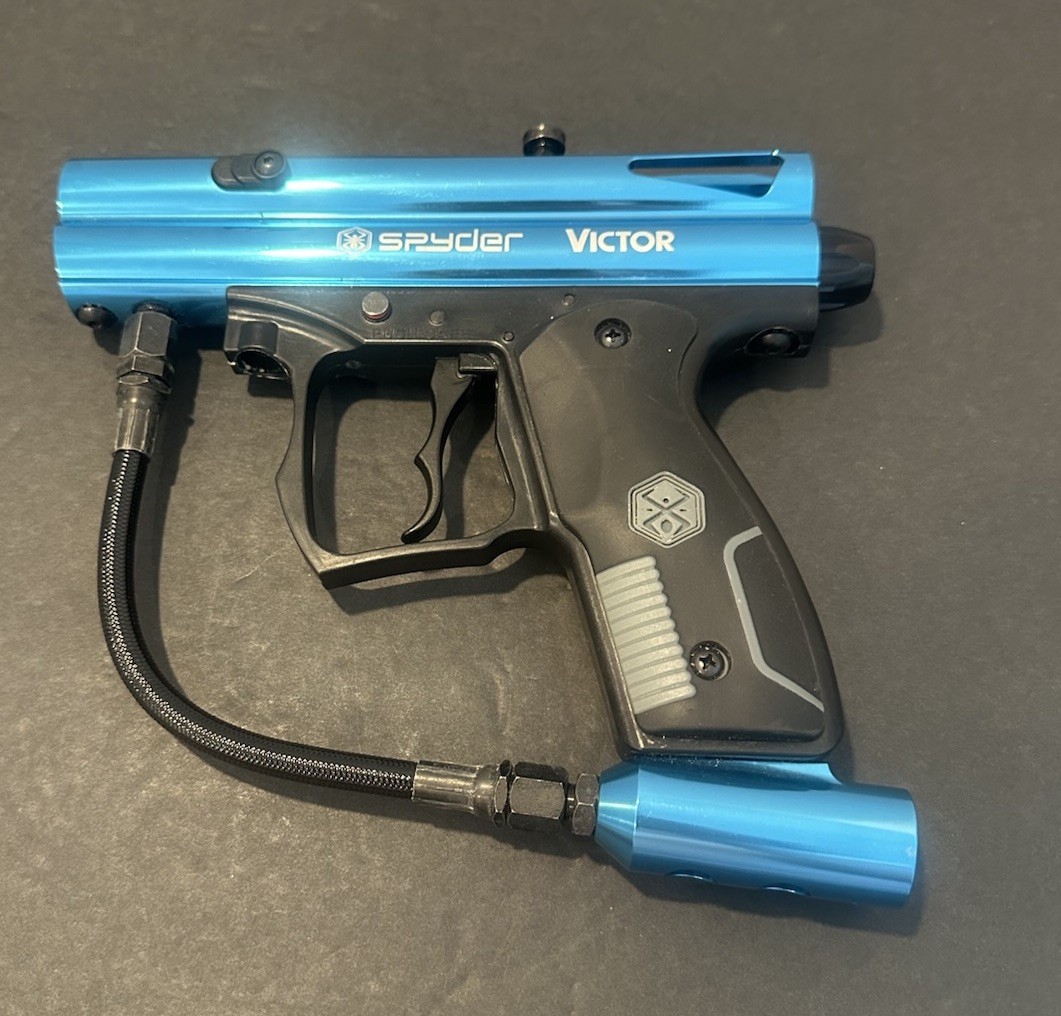 Kingman Spyder Victor Semi-Auto Paintball Gun Gloss Blue Part
