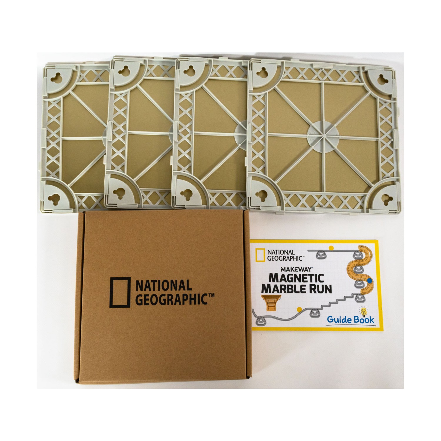 National Geographic Science Kit Magnetic Marble Run Bag NM