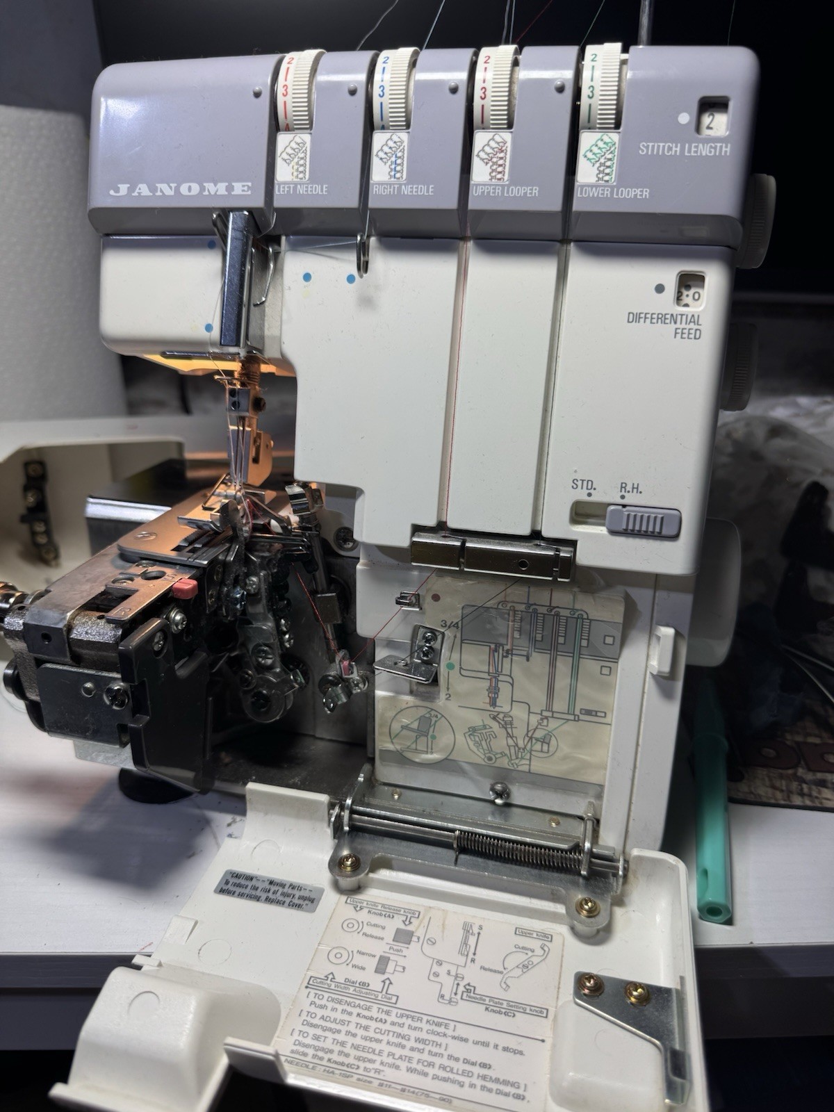 Janome MyLock 634D Mechanical Sewing Machine