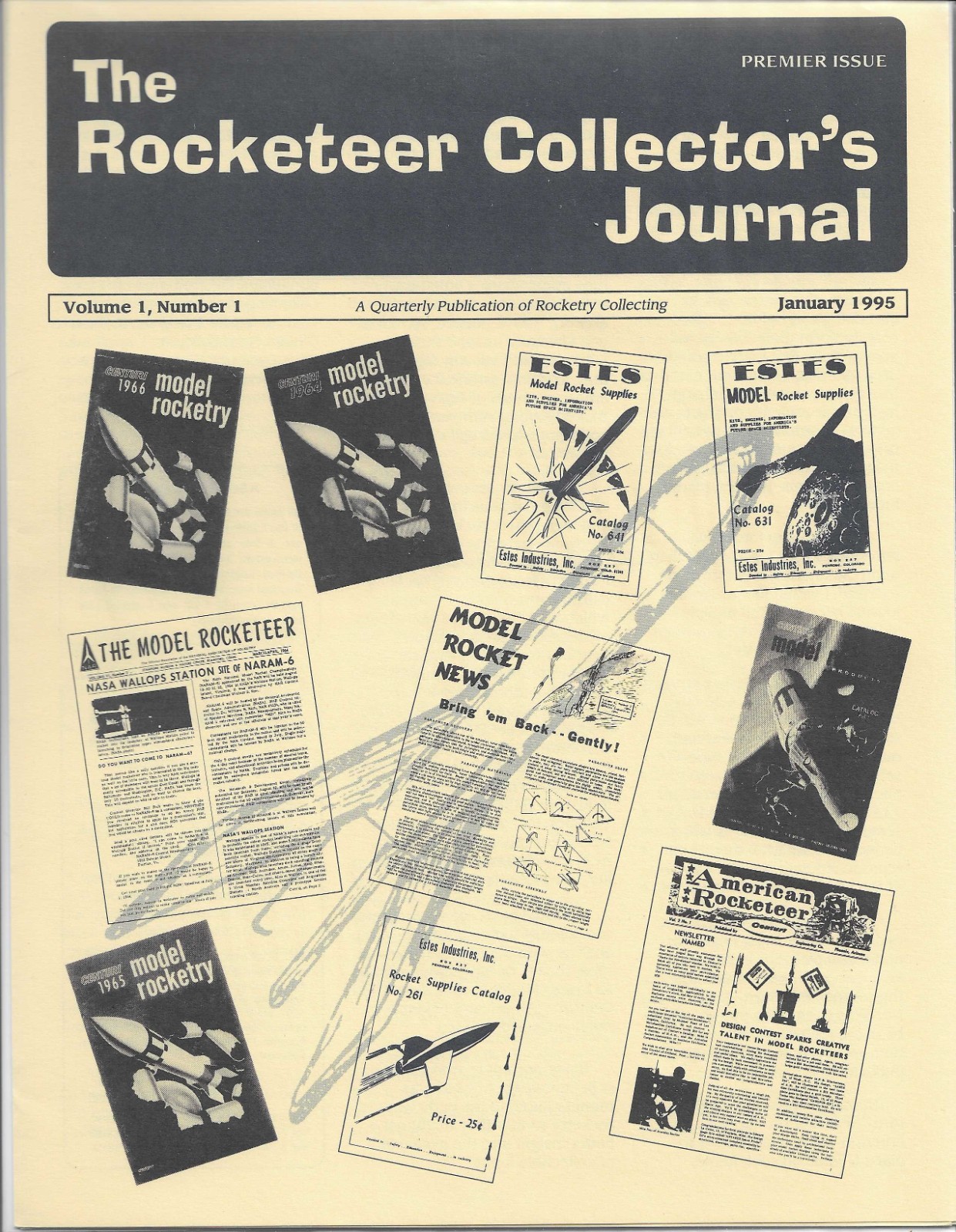 NEW LOWER PRICE !!  The Rocketeer Collector's Journal, Premier issue, Jan. 1995