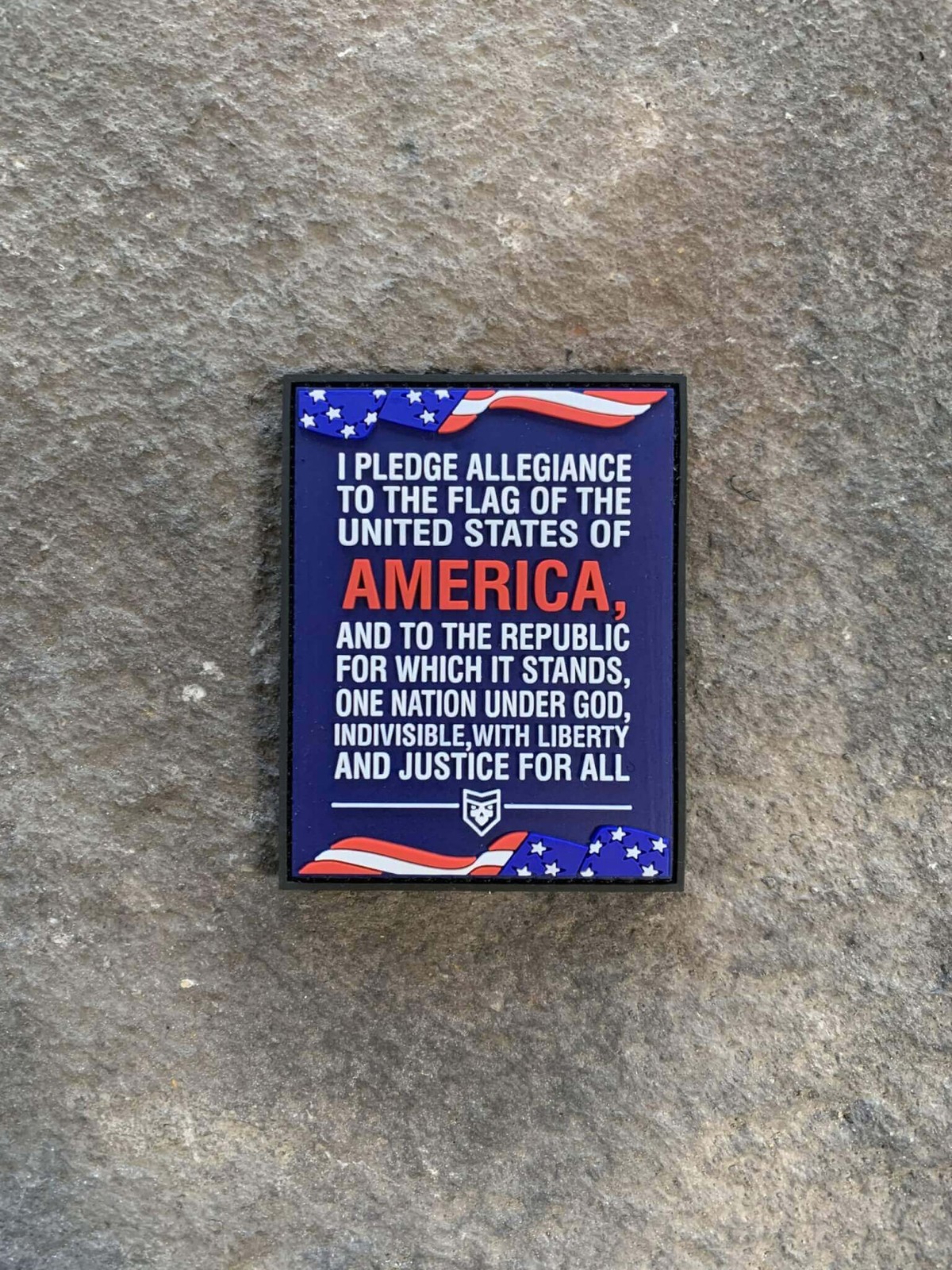 The Pledge of Allegiance PVC Patch