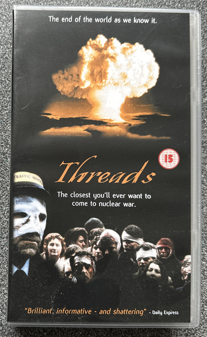 THREADS - BBC Drama (Nuclear War) VHS Video NEW SEALED