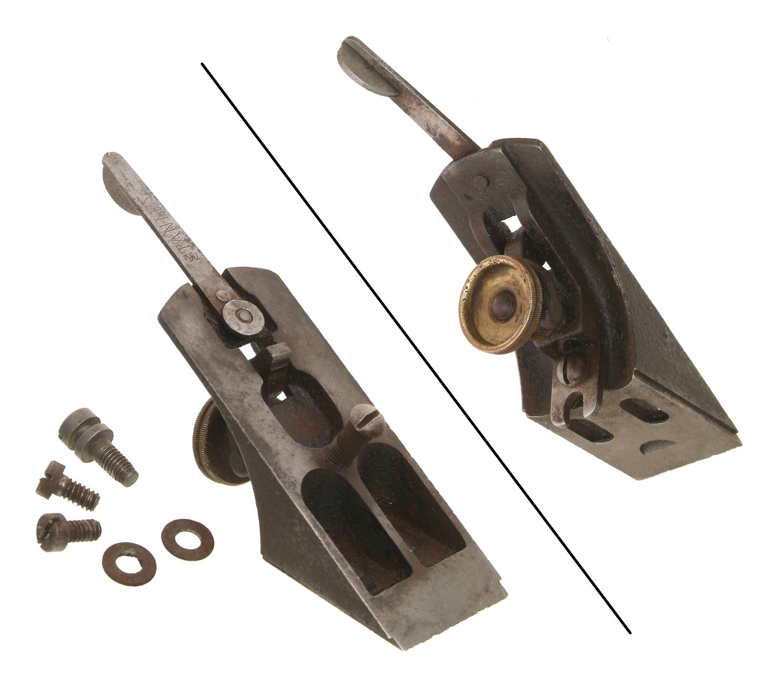Original Frog Assembly and Fixing Screws - Stanley No. 602 Plane - mjdtoolparts