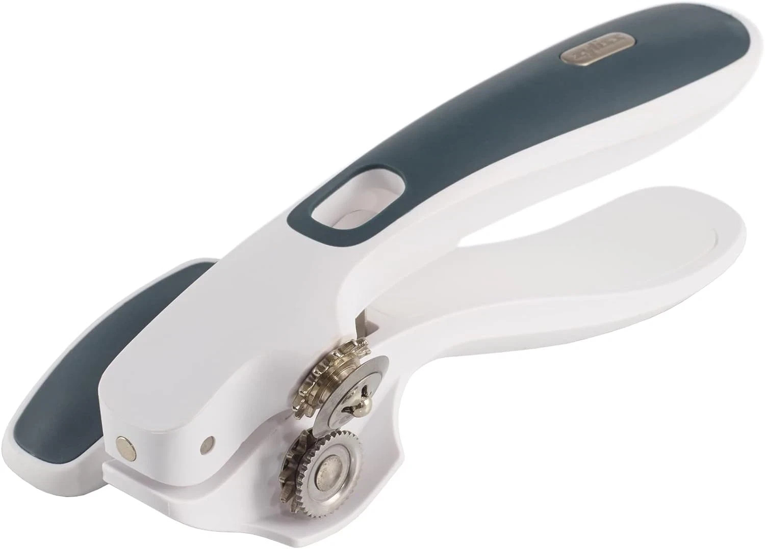 E930043 Can Opener Lock and Lift, Plastic/Stainless Steel, White/Grey, Manual Ti