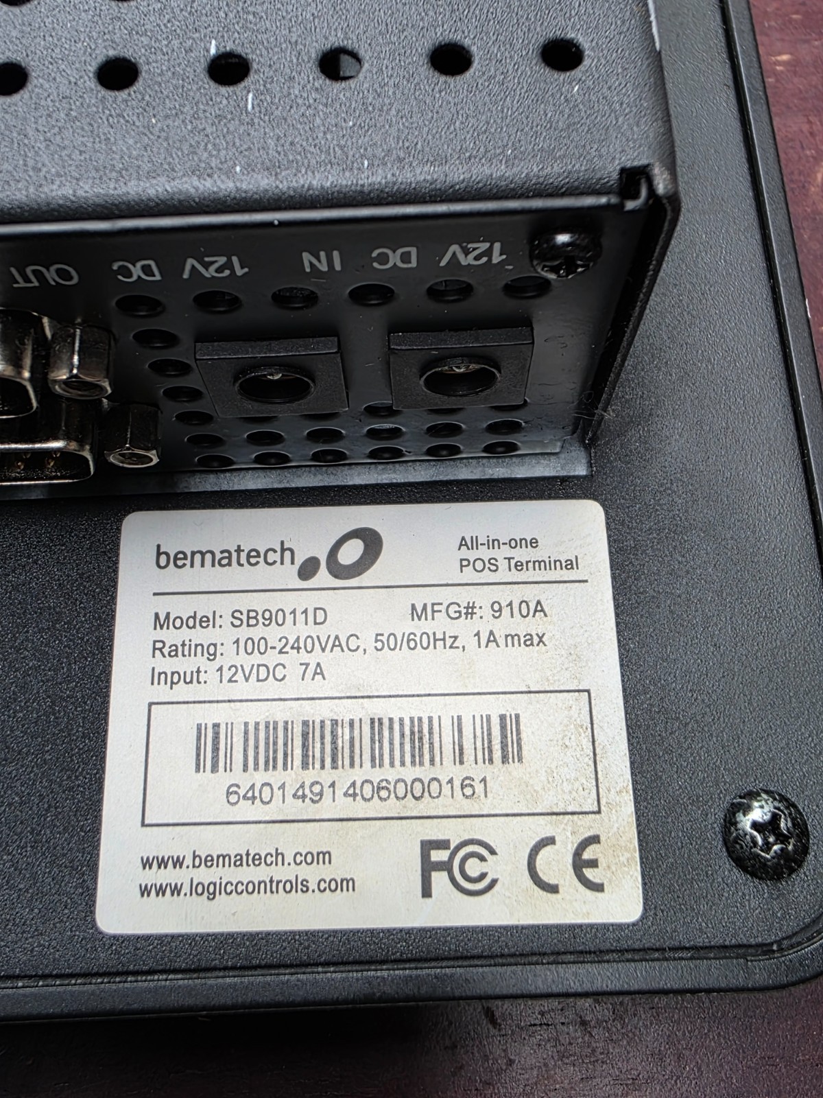 Bematech POS Terminal SB9011D HDD 160GB