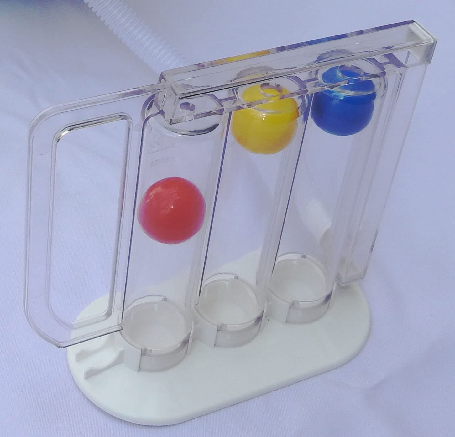 Breathing Exerciser Lung Function Improvement Deep Breathing Medical Polysizer.