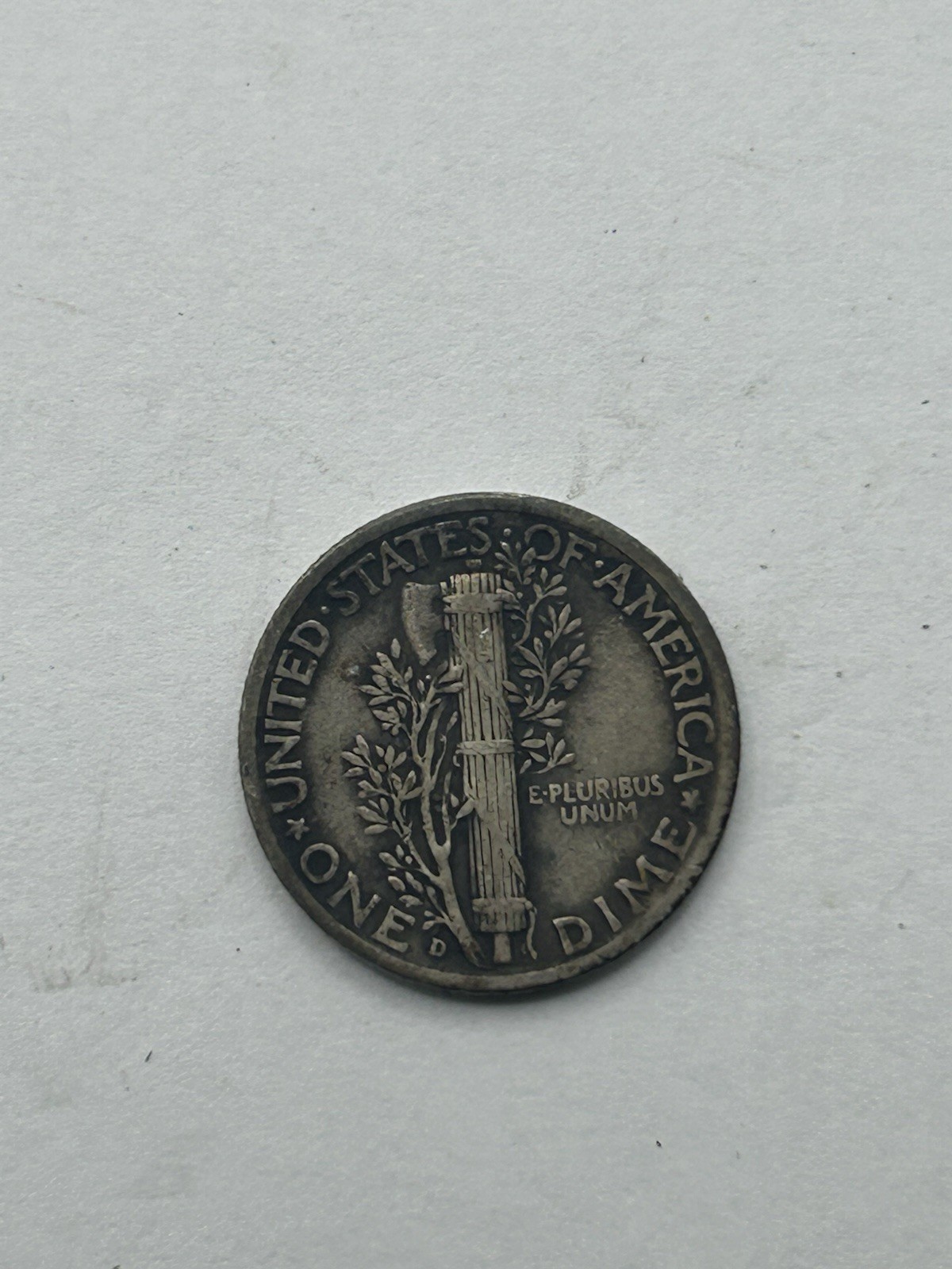 1941D Mercury Dime VF