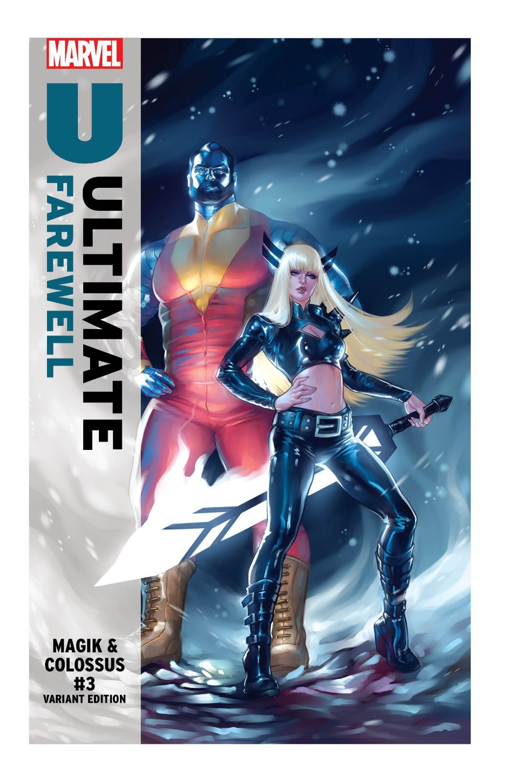 MAGIK & COLOSSUS #3 MEGHAN HETRICK ULTIMATE FAREWELL VARIANT(MARVEL COMICS 2026)
