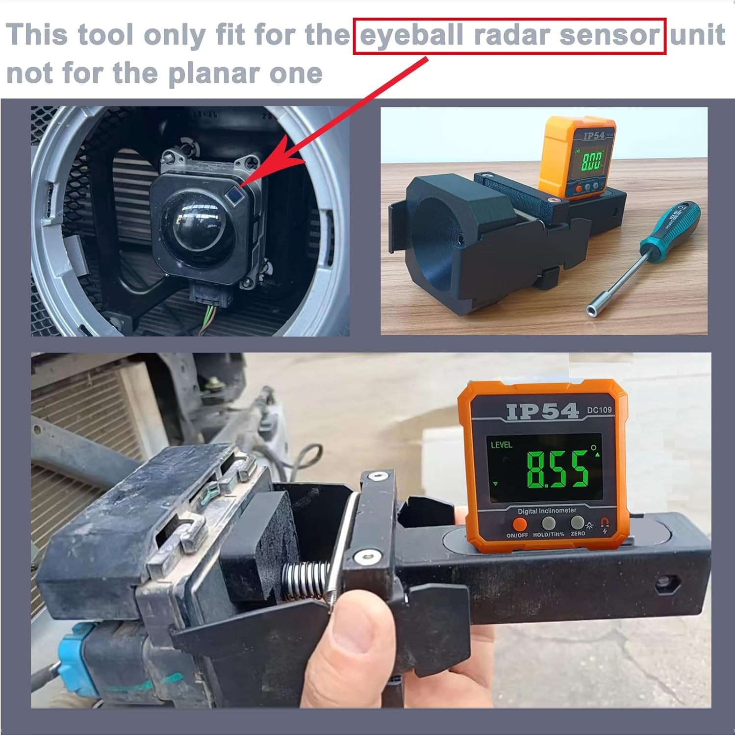 US STOCK ADAS Calibration Dynamic Angle Leveling ACC Radar Sensor Tool