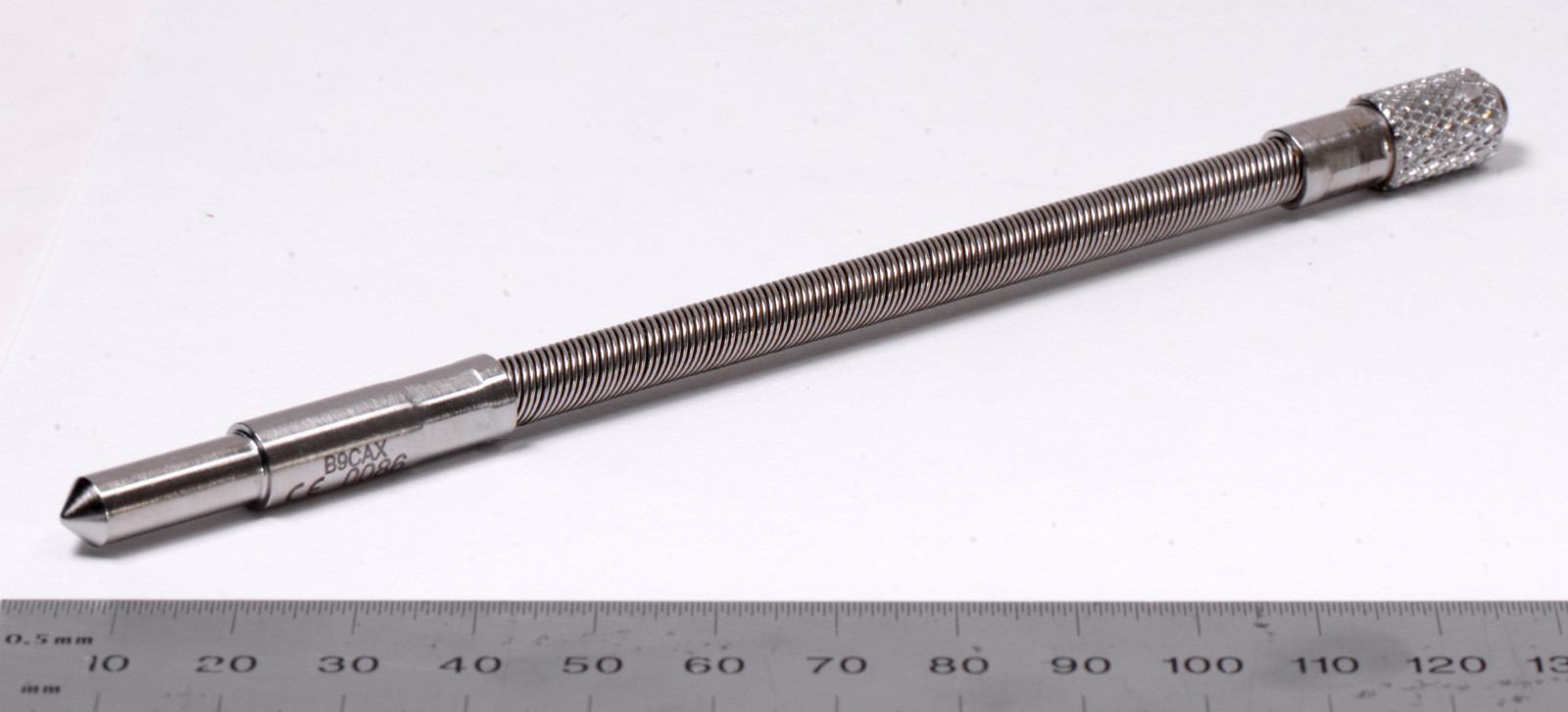 Howmedica #2107-2200 Driver Shaft 6" Flex Surgical Stainless Steel