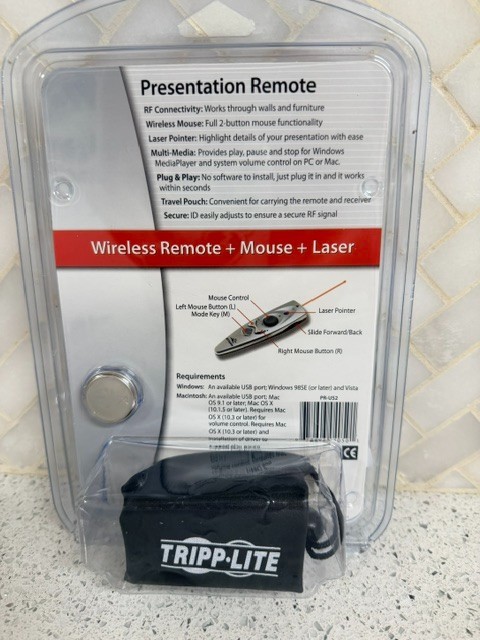 Tripp Lite Keyspan Presentation Wireless Remote + Mouse + Laser PR-US2