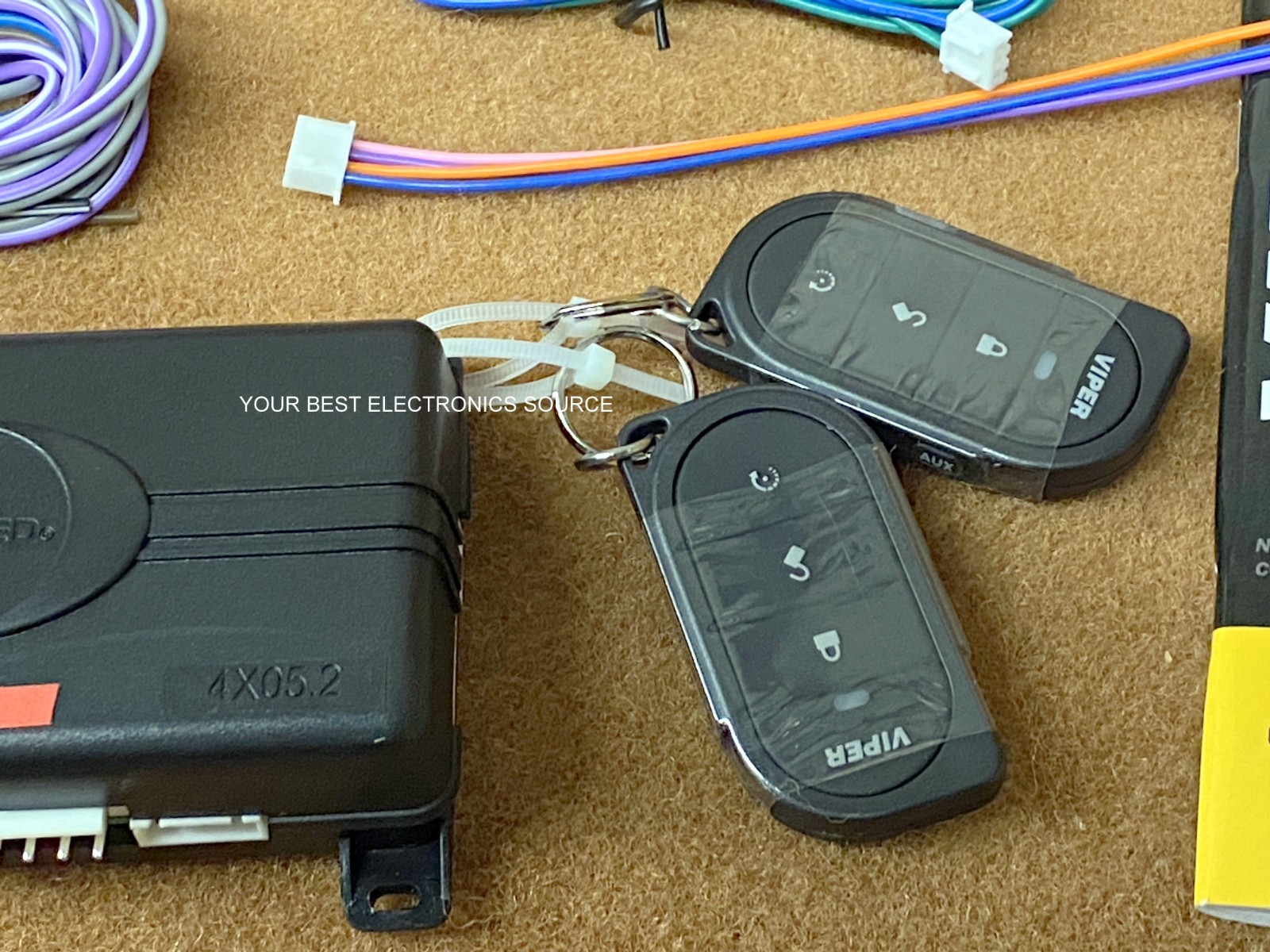 NEW Viper 4105V, 1-Way Remote Start System w/ TWO 4-Button Remotes + DB3 Module