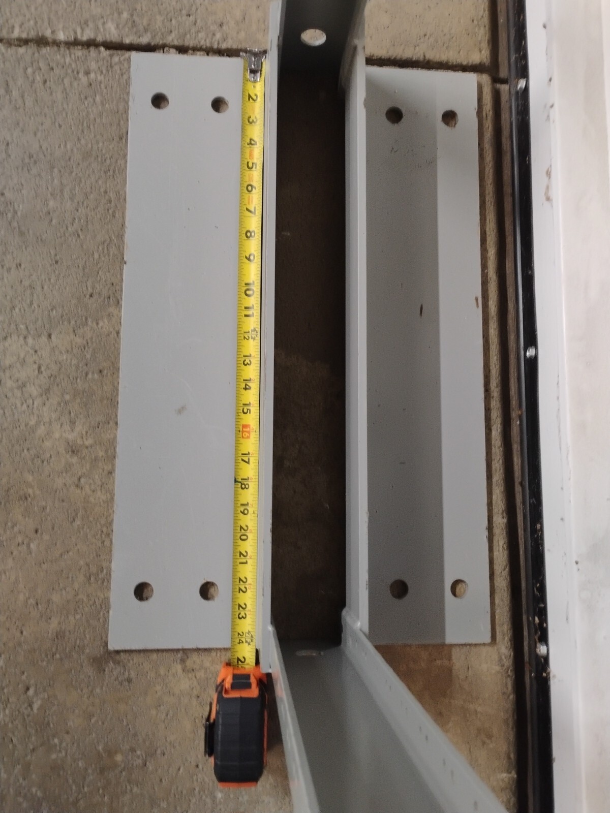 7ft Open Frame 23" 45U 2-Post IT Network Server Rack