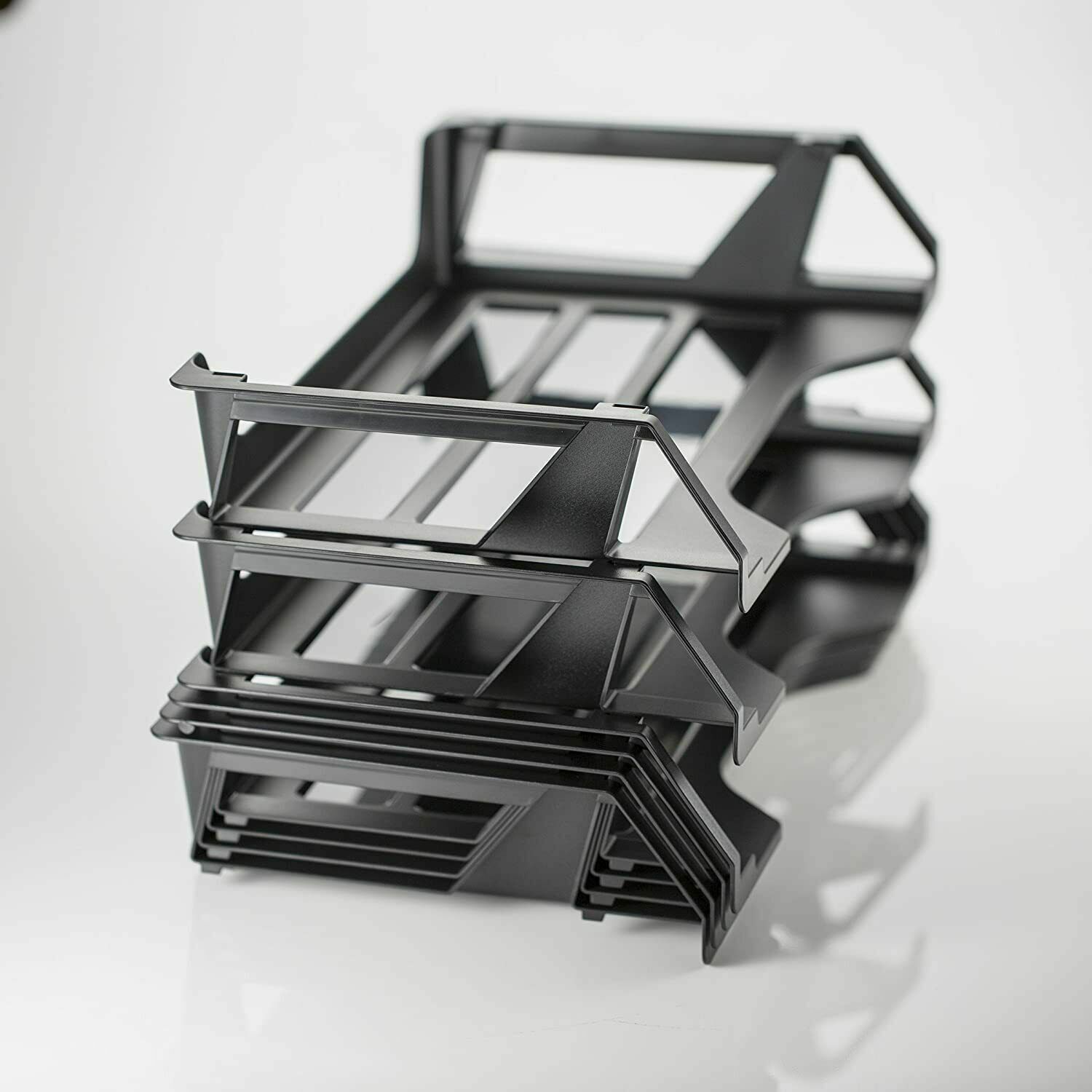 6 Pack Letter Tray Desk Office File Document Paper Holder Stackable Organizer