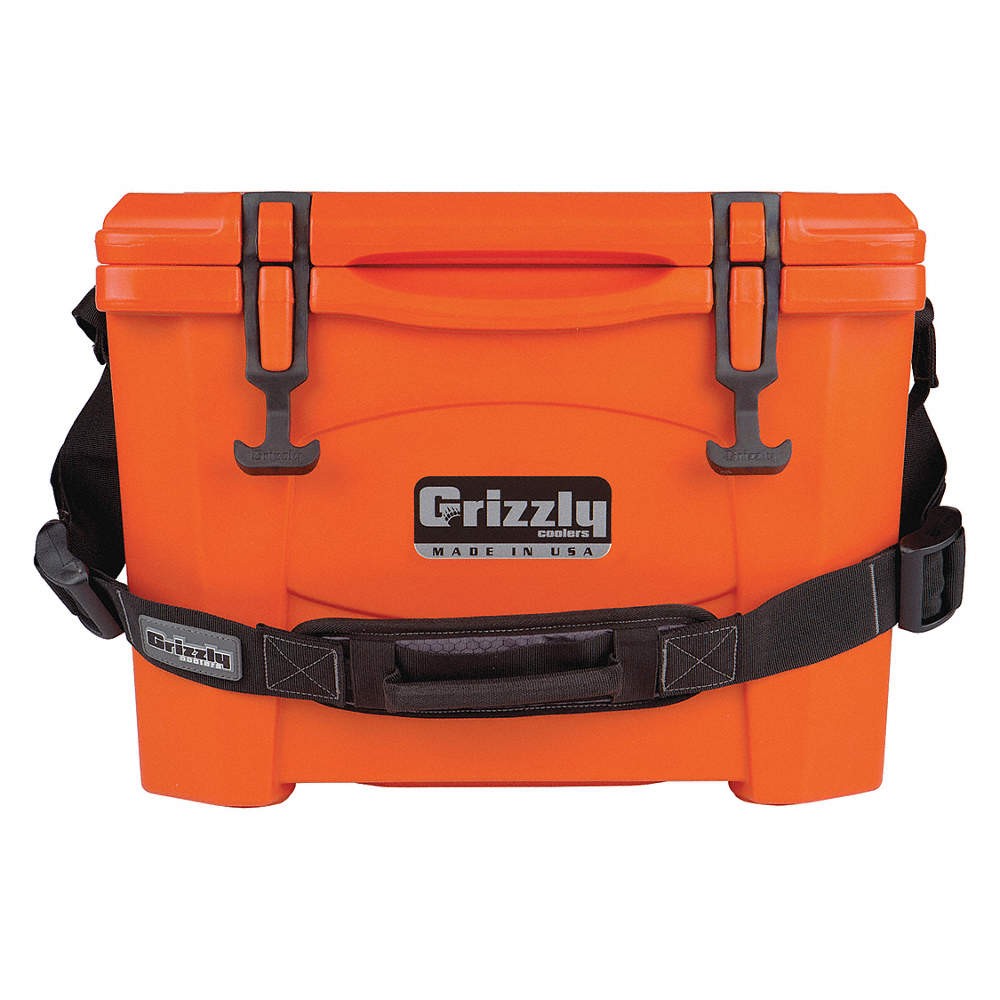 GRIZZLY COOLERS 4400512 Marine Chest Cooler,Hard Sided,15.0 qt. 423L33