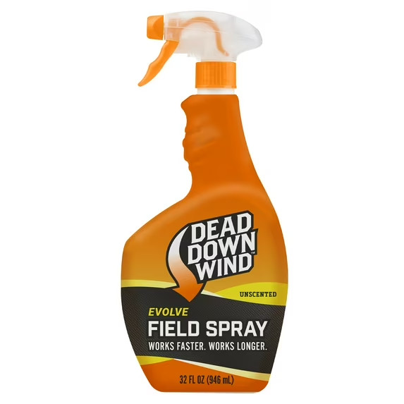 2PC Dead Down Wind Evolve Field Spray 32 oz Hunting Scent Eliminator Odor Pack