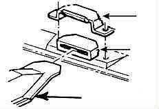 1961-70 PONTIAC FULL-SIZE CROSSMEMBER TO FRAME INSULATORS, PAIR