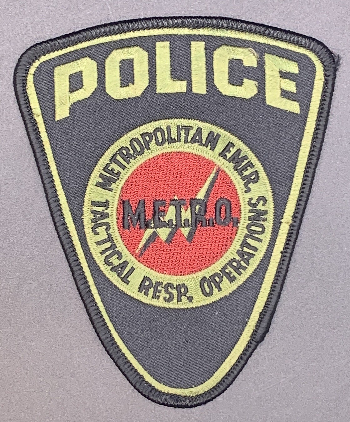 Illinois Champaign County METRO Swat Team Police Patch