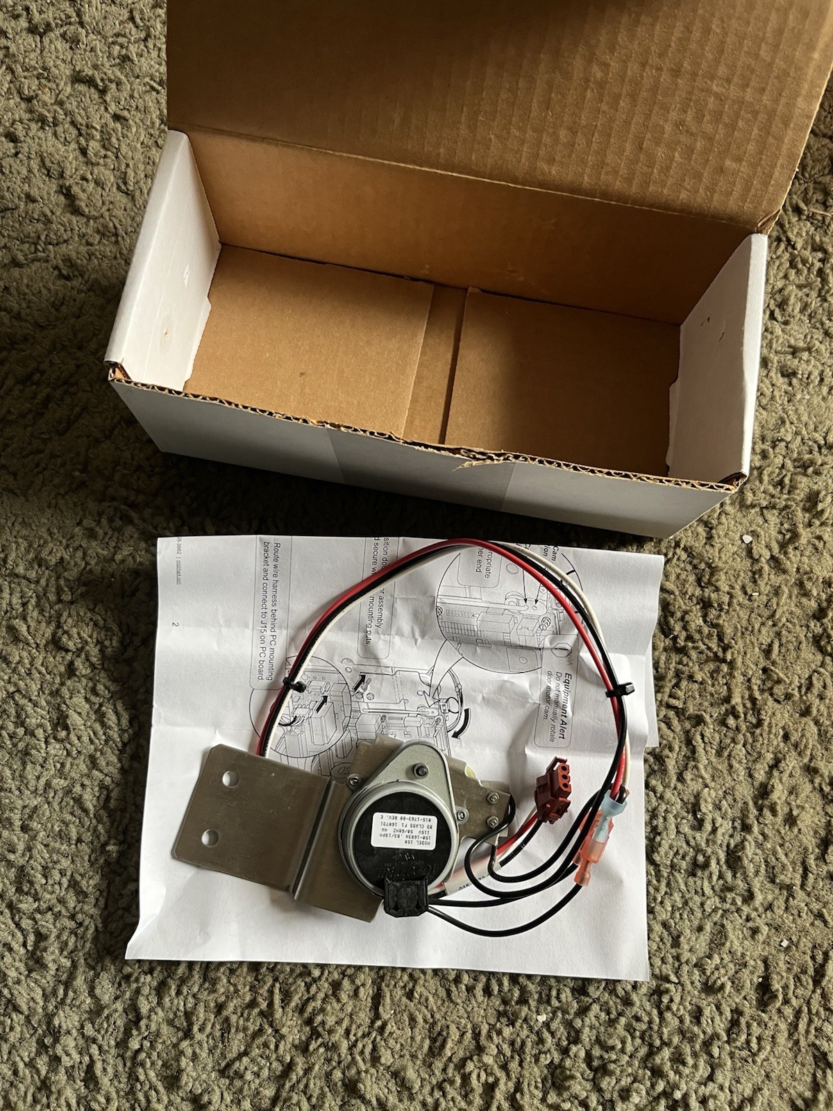 Midmark Door Motor Assy  002-0790-00 Model 150